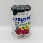 La Yogurt Probiotic Raspberry 170g.