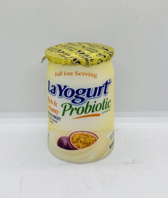 La Yogurt Probiotic Passion Fruit 170g.