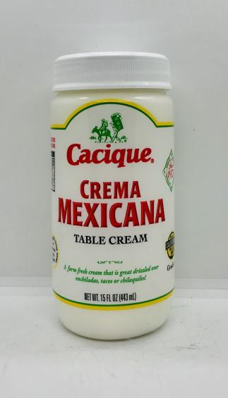 Cacique Cream Mexicana 443mL.