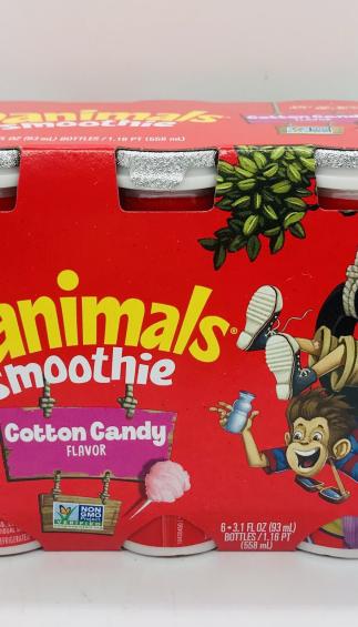 Dannon Danimals cotton candy smoothie 6Pk