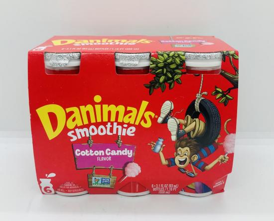 Dannon Danimals cotton candy smoothie 6Pk