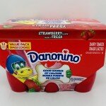 Danonino Dairy Snack Strawberry 12Pk