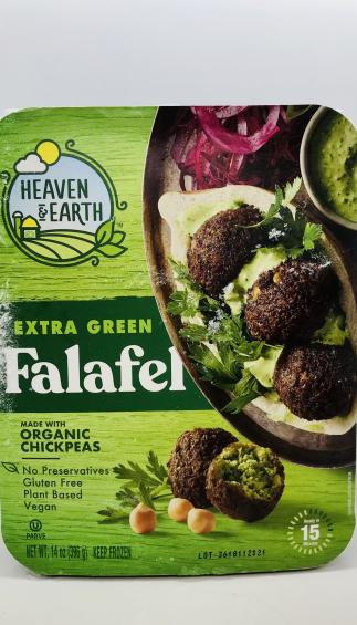 Heaven & Earth Extra Green Falafel With Organic Chickpeas 396g