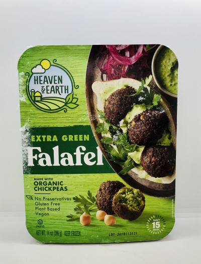 Heaven & Earth Extra Green Falafel With Organic Chickpeas 396g