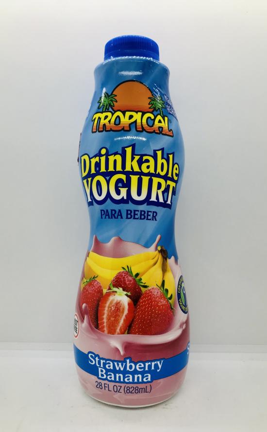 Tropical Straw/Banana 28 Oz