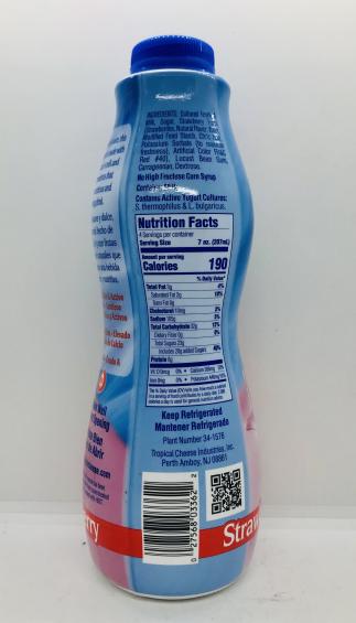 Tropical Strawberry Yogurt 28 Oz