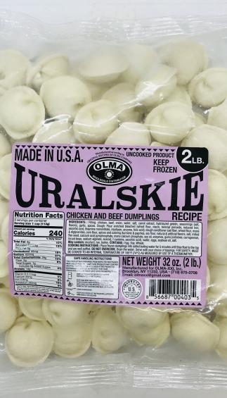 Olma Uralskie Chicken & Beef Dumplings Keep Frozen 2 lb