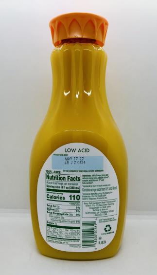 Tropicana Low Acid 1.53L.