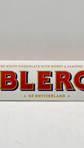 Toblerone White Chocolate 100g.