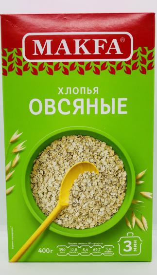 Makfa Oat Flakes 400g.