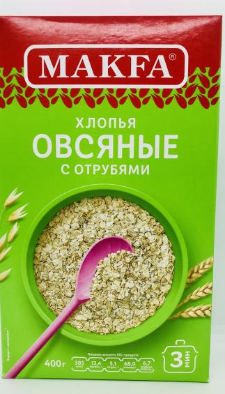 Makfa Oat Flakes 400g.