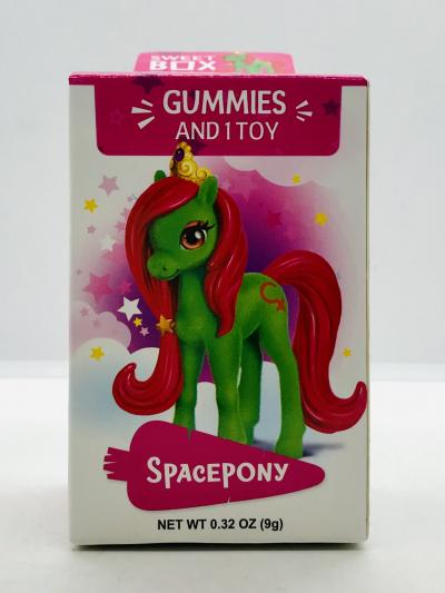 Sweet Box Gummies & 1 Toy Spacepony 9g