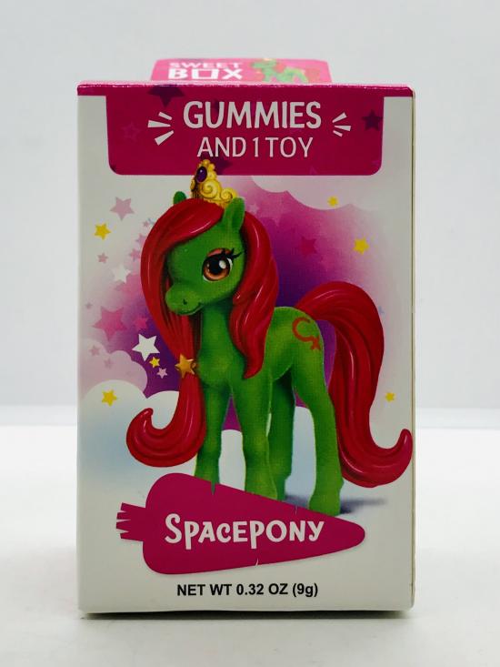 Sweet Box Gummies & 1 Toy Spacepony 9g