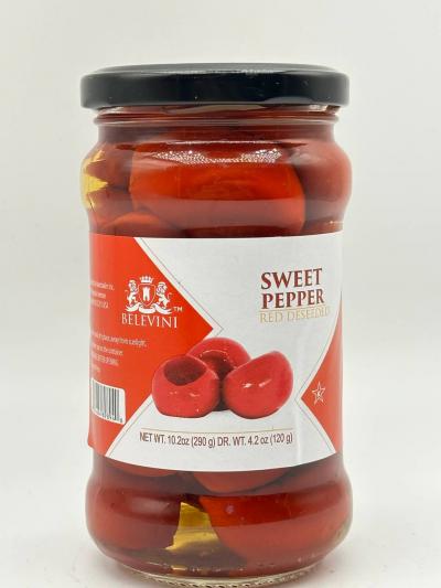 Belevini Sweet pepper red deseeded 290g